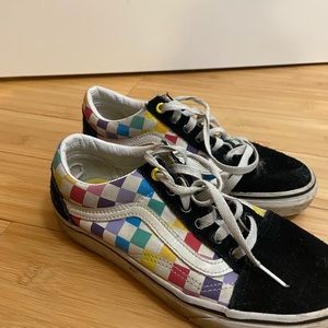 Vans colorful shoe